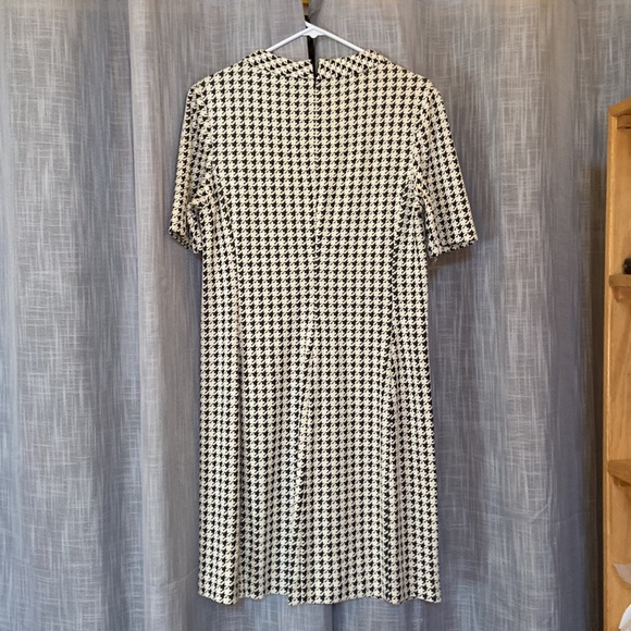 Vintage Chaps Houndstooth Dress - Picture 2 of 4